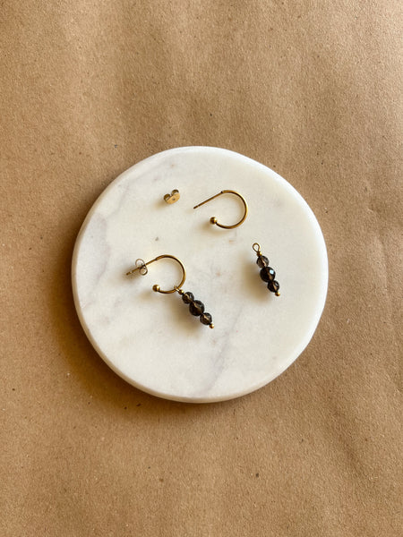Magnolia earrings