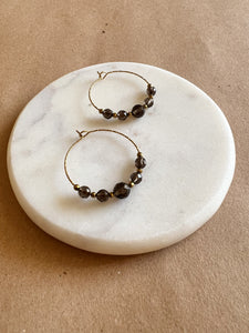 Chestnut earrings