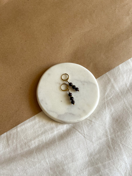 Redwood earrings
