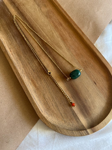Pear necklace