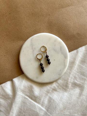 Redwood earrings