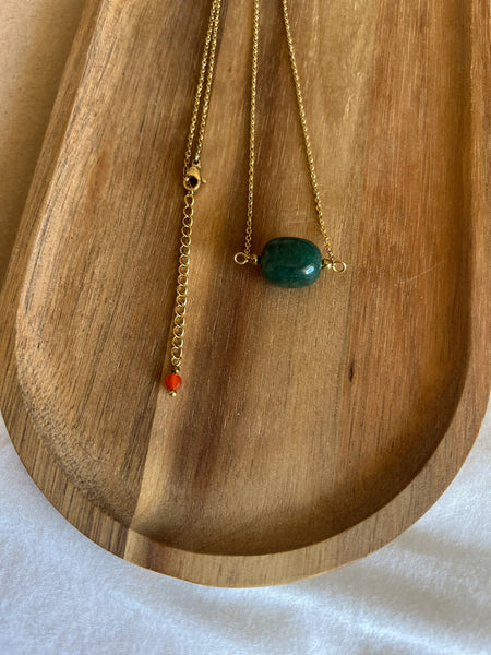 Pear necklace